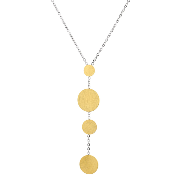 Ernstes Design, Collier, Kette, Y-Kette, Kette mit Anhänger K864